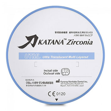 Диск KATANA Zirconia UTML High Translucent Multi Layered